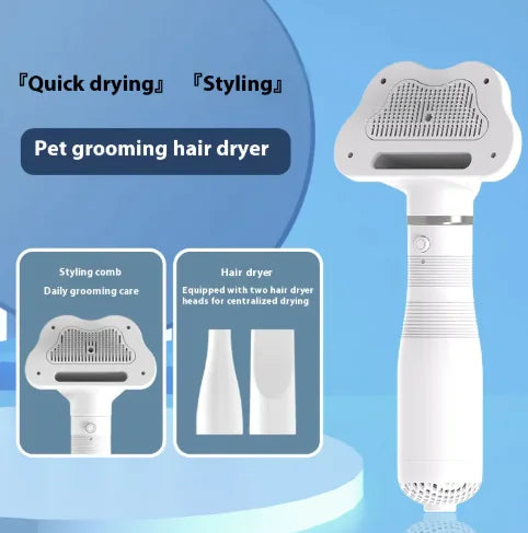 2-in-1 Pet Hair Dryer & Fur Remover